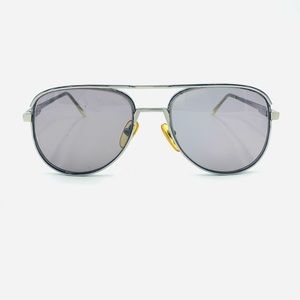 Vintage AO Safety Gray Aviator Sunglasses Frames
